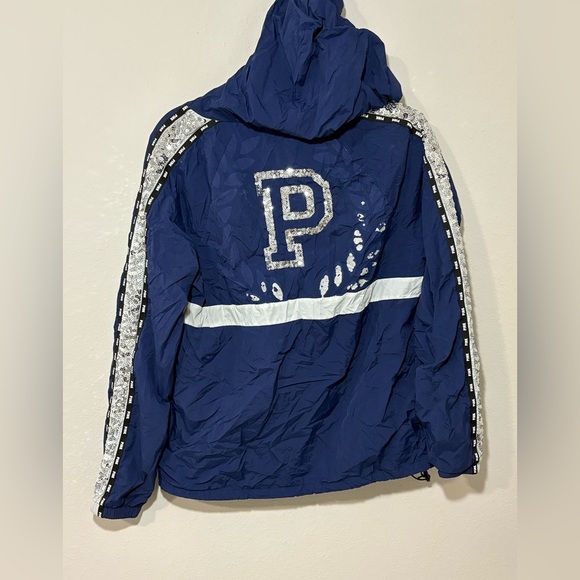 Victoria’s Secret PINK Sequin Logo Windbreaker Jacket - Picture 5 of 6